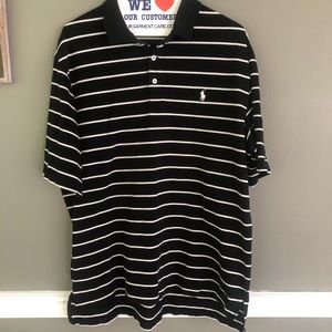 Black and White Polo